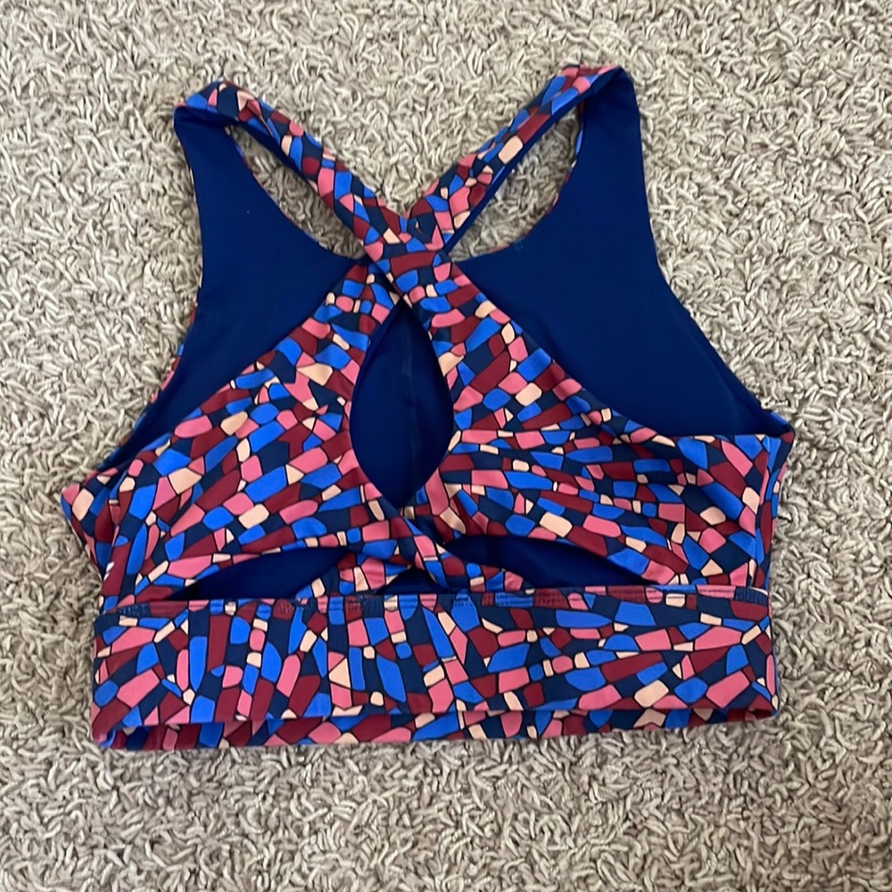 fabletics longline sports bra